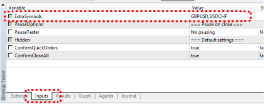 MT5 Strategy Tester Extra Symbols Configuration